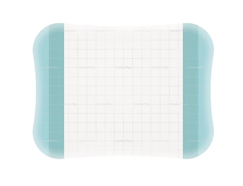 Comfeel Plus Transparent, tynd hydrocolloidbandage, steril, 15 cm x 20 cm