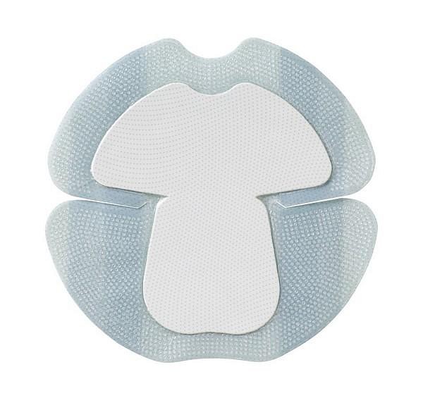 Biatain Silicone, Heel border m/silikone, steril, 18 cm x 18 cm, skumstr 14x13,2 cm