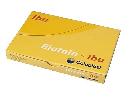 Biatain Ibu Soft-Hold, skumbandage m Ibuprofen, let hæftende, steril, 10 cm x 20 cm