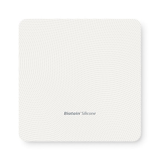 Biatain Silicone, Skumbandage m. silkone, uden border, steril, 15 cm x 15 cm