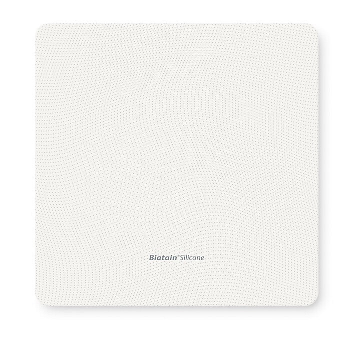Biatain Silicone, Skumbandage m. silkone, uden border, steril, 20 cm x 20 cm