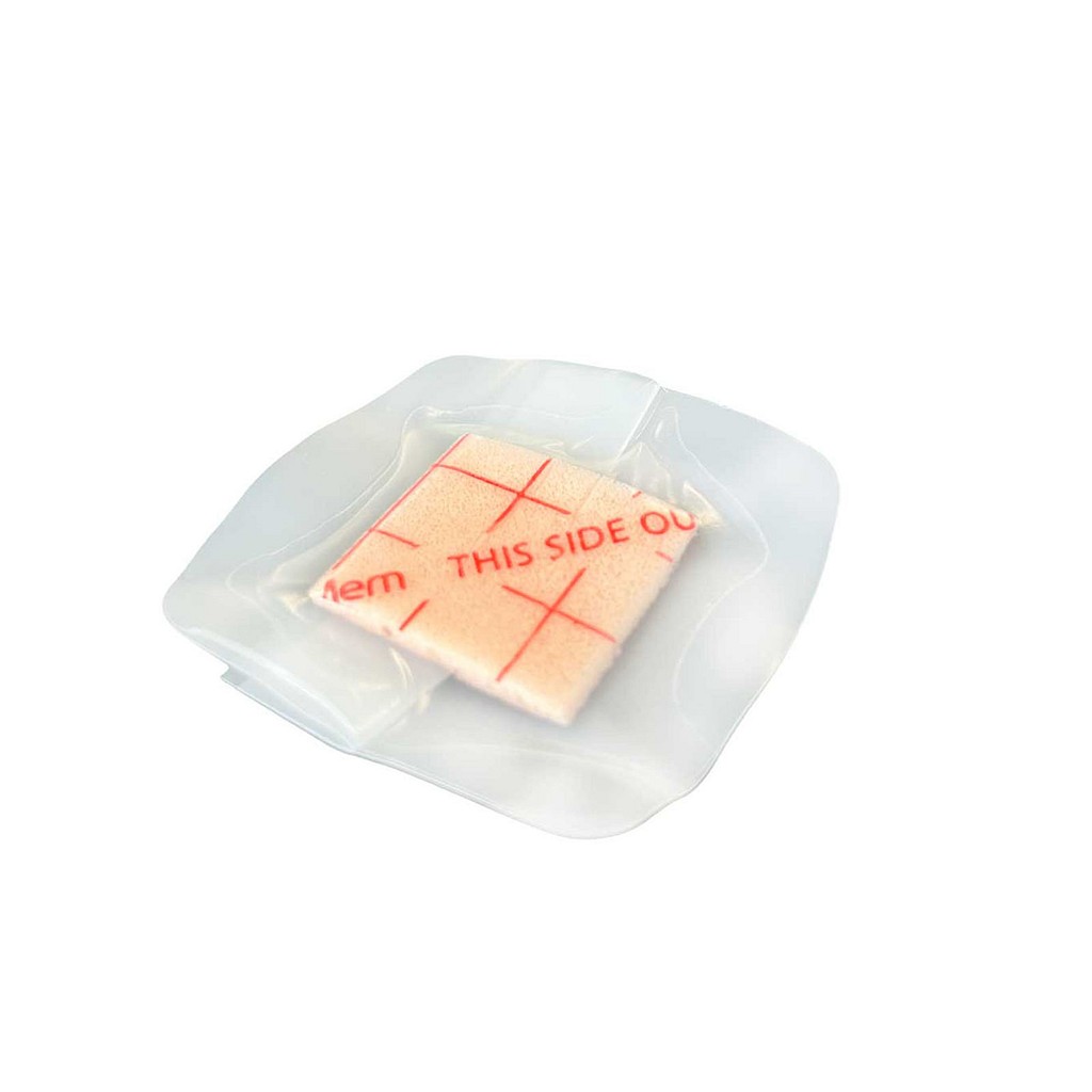 PolyMem, sårbandage, film, med klæber, steril, 5 cm x 5 cm