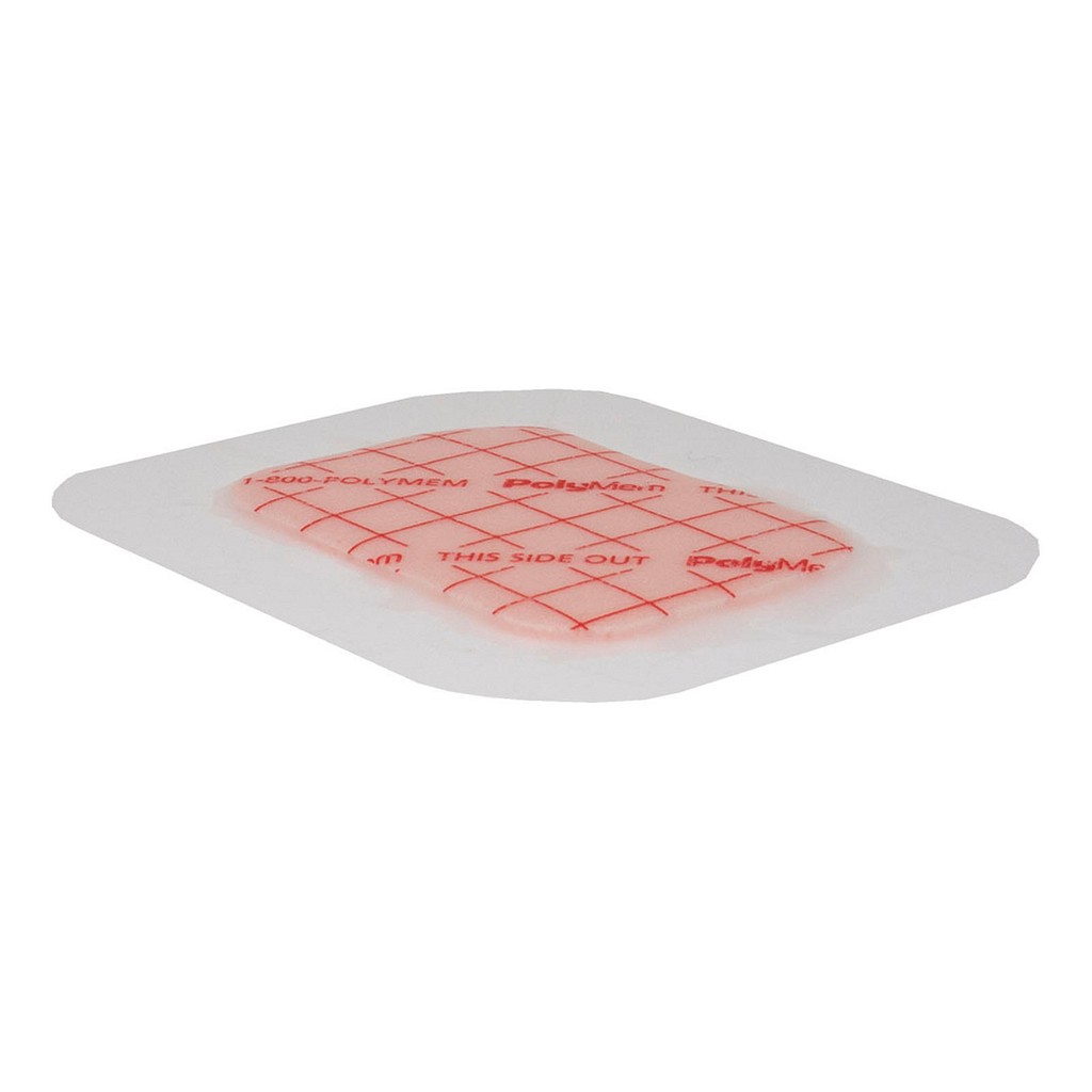 PolyMem, sårbandage, film med klæber, steril, 8,9 cm x 11,4 cm
