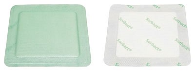 Sorbact Superabsorbent, Bakteriebindende superabsorberende bandage, steril, 20 cm x 20 cm