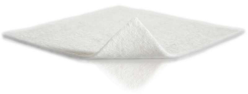 Melgisorb Ag, alginatbandage med sølv og CMC, steril, 10 cm x 10 cm