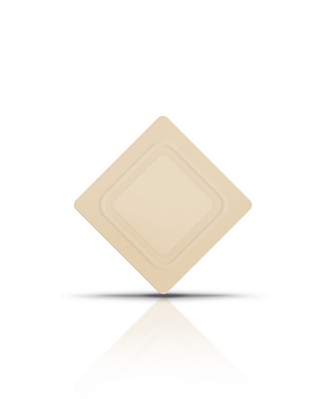 Cutimed Sorbion Sachet Border, højabsorberende bandage m/border, steril, 10 cm x 10 cm