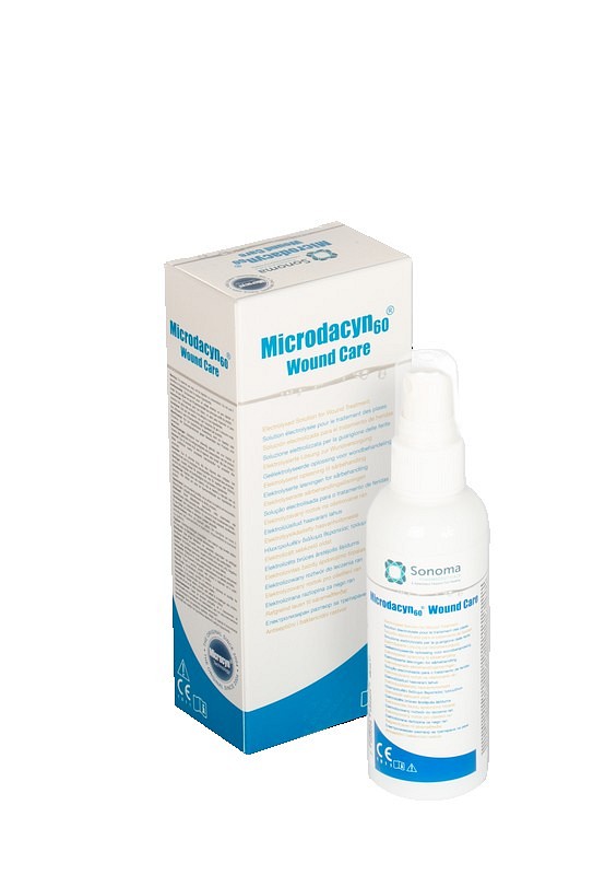 Microdacyn, antimikrobiel sårskyllevæske spray, 100 ml