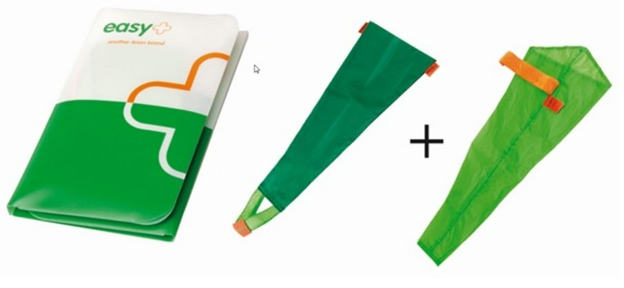 Arion Easy-Slide og Easy-Off, Strømpepåtager og strømpeaftager til åben tå, larg, large