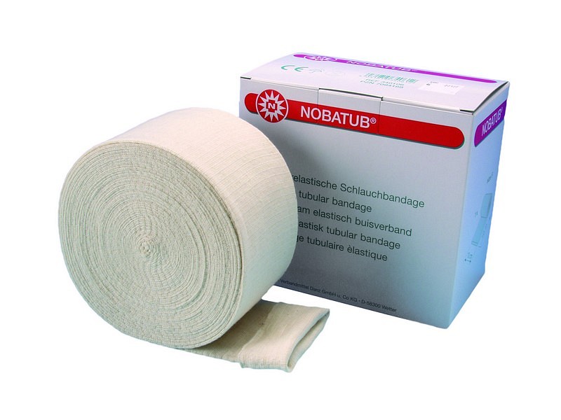 Nobatub, tubular bandage, hvid, tubular M, 36 cm x 10 m