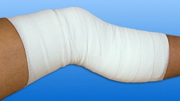 Nobalastik, medium elastisk bind, hvid, steril, 10 cm x 5 m