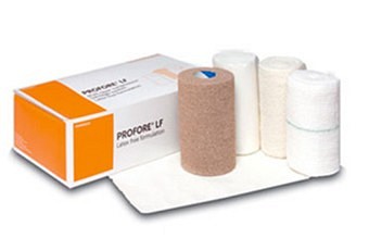 Profore, kompressionsbandage, ankelomkreds 18-25cm, latexfr