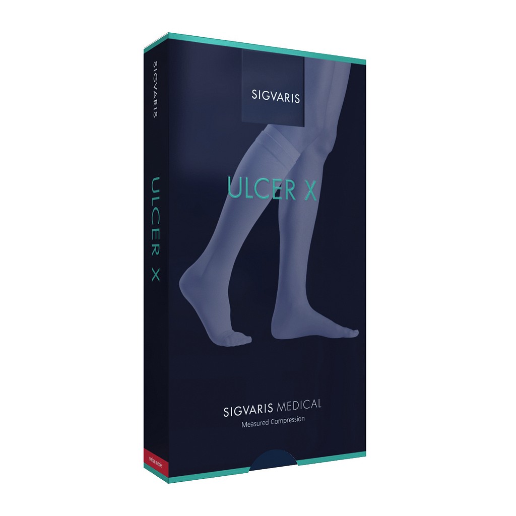 SIGVARIS Ulcer X, behandlerstr., 1 yder- 503 AD og 2 inderstrømper, medium/lang