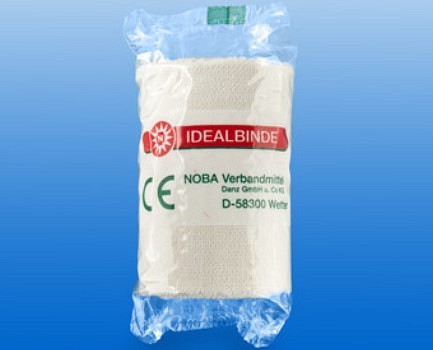 Noba, Idealbind, bomuld, enkeltvis pakket i folie, 6 cm x 5 m