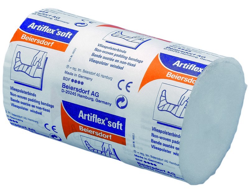 Artiflex Soft, ikke absorberende polsterbind, syntetisk, 6 cm x 3 m