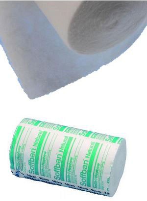 Soffban Natural, absorberende polstervat, grøn pakning, 7,5 cm x 2,7 m