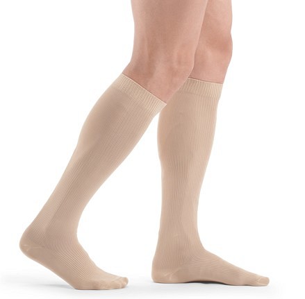 TRAVENO by SIGVARIS rejsestrømper, beige, str. 36-37
