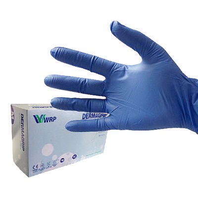 Dermagrip Ultra, nitril undersøgelseshandske, pudderfri, steril, x-large