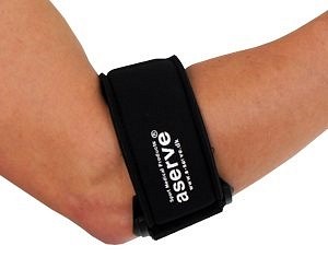 Aserve, bandage til Tennis-, golf- og musearm