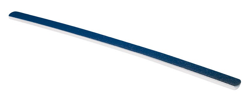 Fingerskinne, alu skinne med skum på en side, 2,5 cm x 46 cm