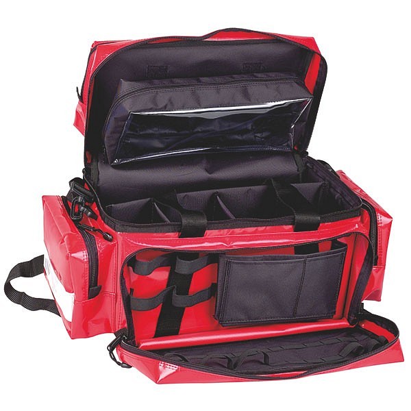Servoprax, akuttaske uden indhold - stor med lommer 40 l, 52 cm x 33 cm x 32 cm
