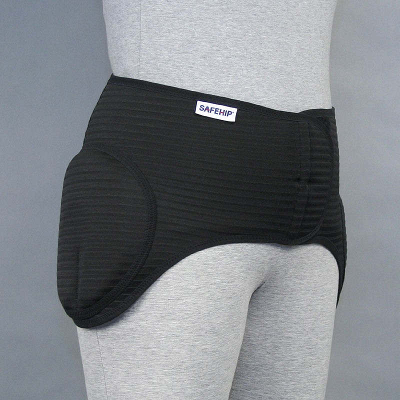 SafeHip, hoftebeskytter Active unisex, med bløde skaller, str large, 105-115 cm