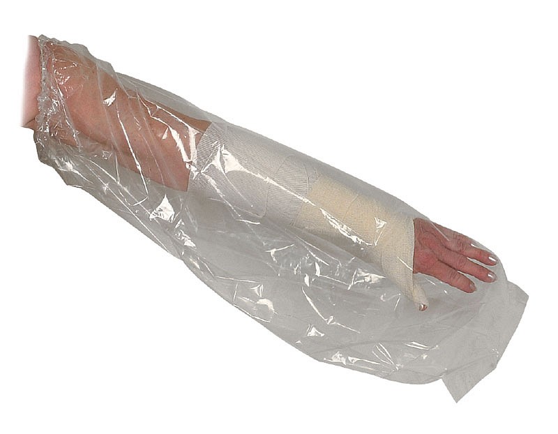 Badeovertræk, kort til arm og ben, engangs, 40 cm x 70 cm