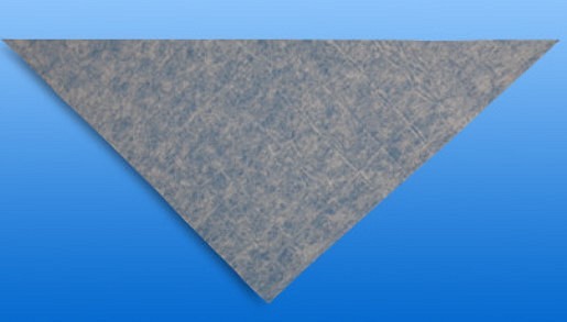 Noba, trekantet armslynge, ubleget viscose, mitella, 96 cm x 96 cm x 136 cm