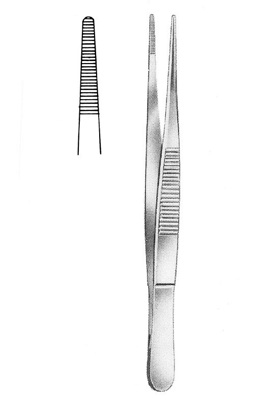 Nopa, pincet, anatomisk, standard, slank, 14,5 cm