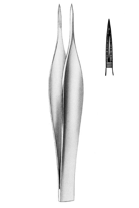 Nopa, splintpincet, Feilchenfeld, 7,5 cm