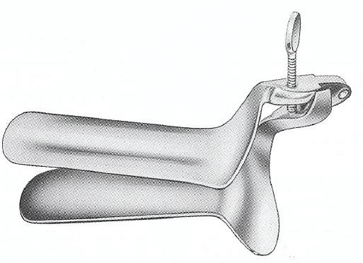 Nopa, vaginalspekel, Collin nr. 1, 85 mm x 30 mm