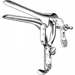 Nopa, vaginalspekulum, Pederson, 100 mm x 22 mm