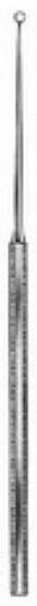 Nopa, ørecurette, Buck, buet, stump, fig. 4, 16,5 cm