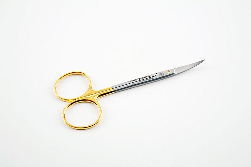 Medicon, iris saks, buet, spids/spids,, supercut+, 11,5 cm