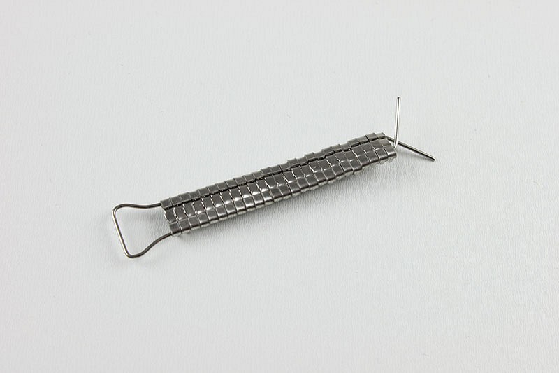 Medicon, agraffer, Michel, rustfri, 7,5 mm