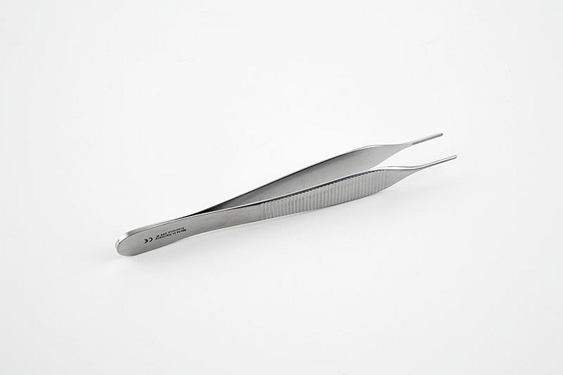 Medicon, pincet, Adson, anatomisk, krydsrillet, 12 cm