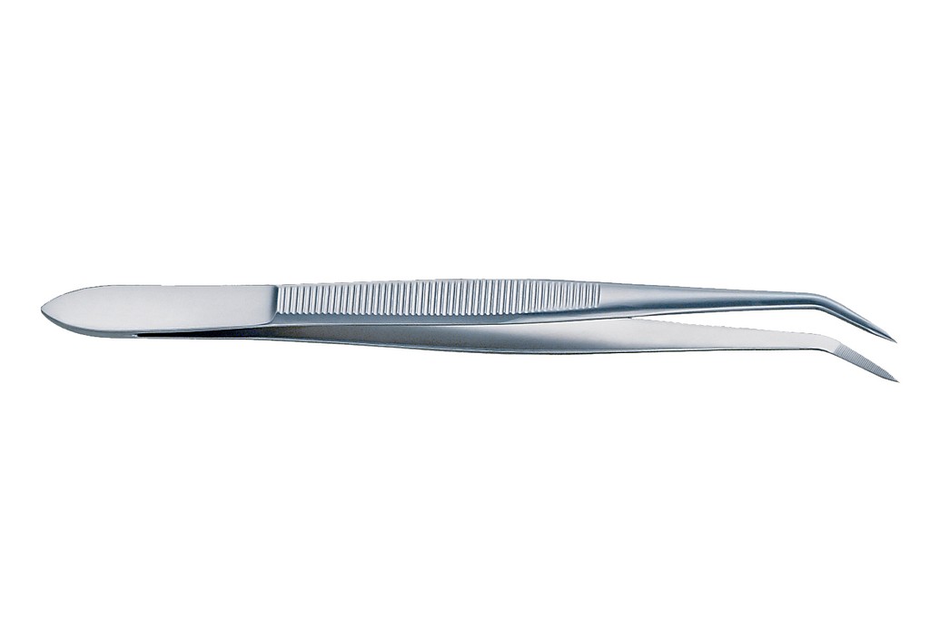 Medicon, splint pincet, lige, spids, 8 cm