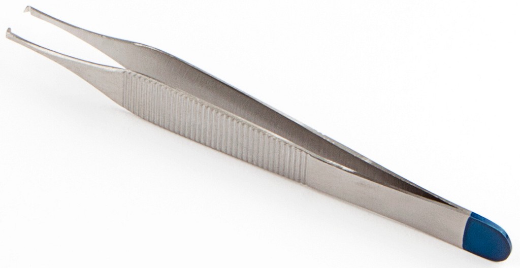 ClinaStar, pincet, kirurgisk, Adson, metal, engangs, steril, 12 cm