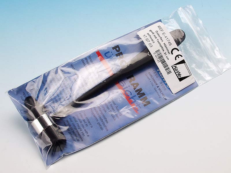 KaWe, Reflekshammer Colorflex, Dejerine med sort skaft, 21 cm