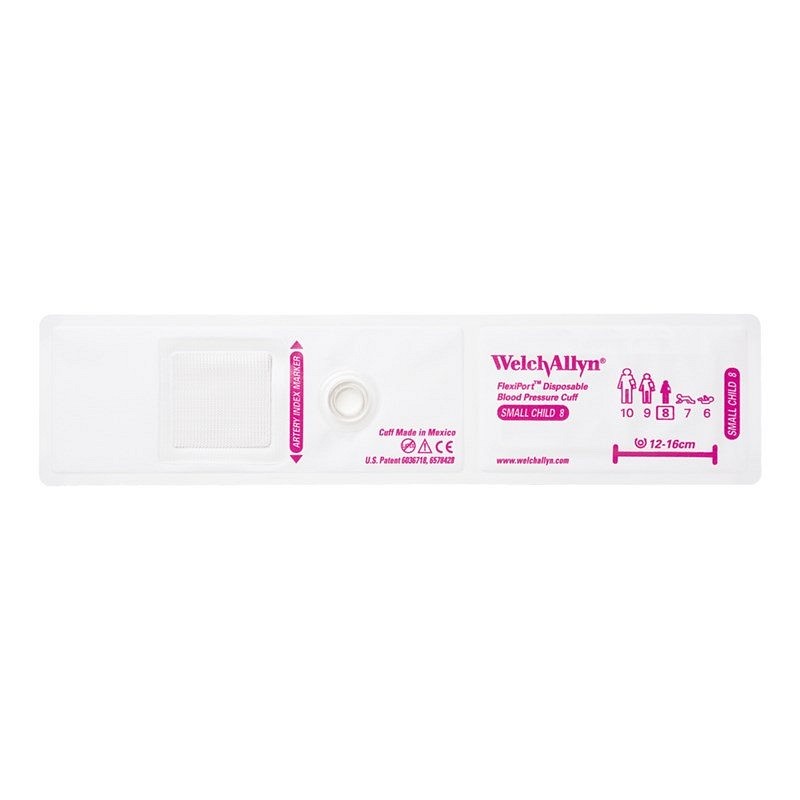 Welch Allyn FlexiPort, manchet barn lille enpatients u/ slange, 12-16 cm
