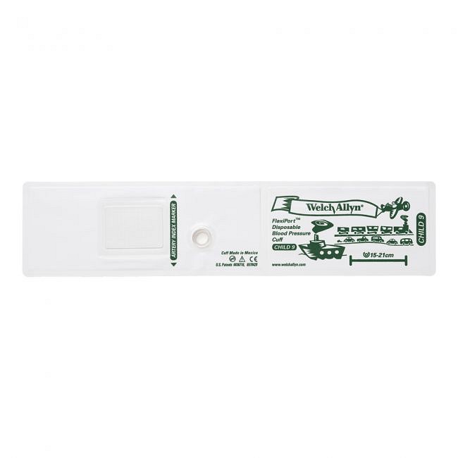 Welch Allyn FlexiPort, manchet barn enpatients u/ slange, 15-21 cm