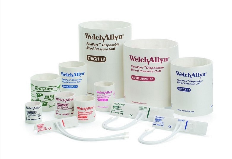 Welch Allyn FlexiPort, manchet voksen enpatients, 1 slange/ låsekonnekto, 25-34 cm