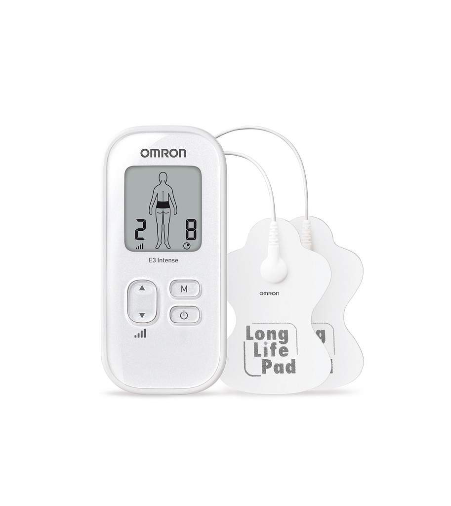 Omron Tens, E3 Intense til muskelmassage og smertelindring