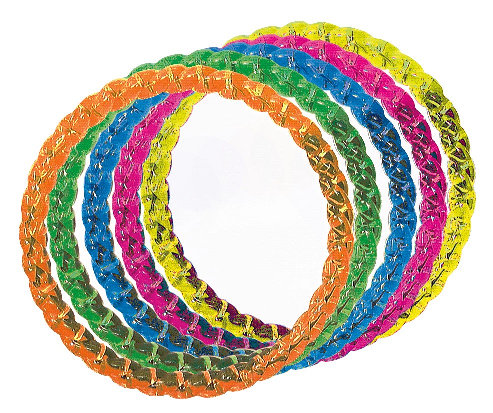 Legetøj, neon armbånd i plastik, assorterede farver