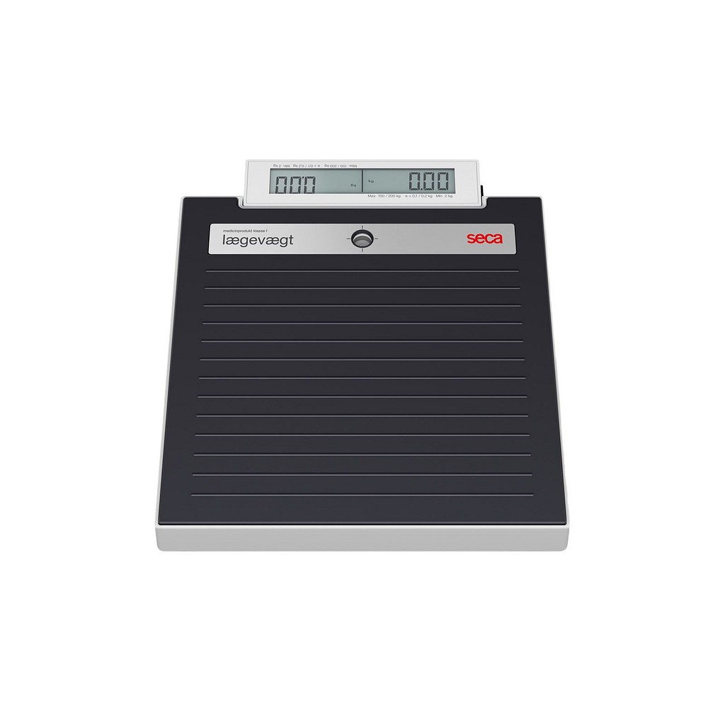 SECA, 878 dr fladvægt, dobb. display, 0-200 kg, kl. 3