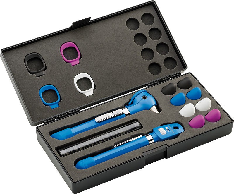 Welch Allyn Pocket, diagnostiksæt Plus LED, blå