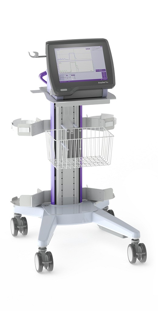 EasyOne Pro, kørbart stativ til EasyOne Pro inkl. kurv