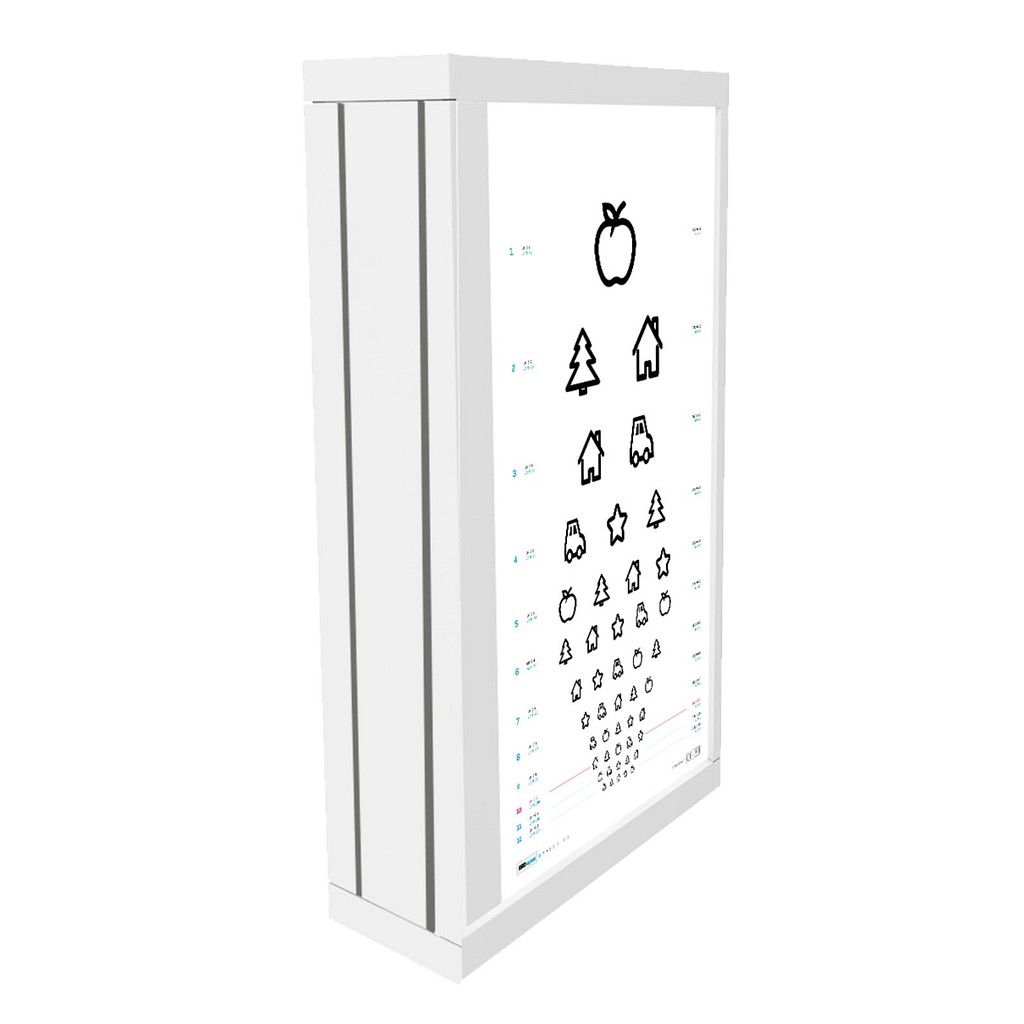 ISOeyes, Synstavleindsats, 3 m, Eyekey, hvid, 39 x 62 cm