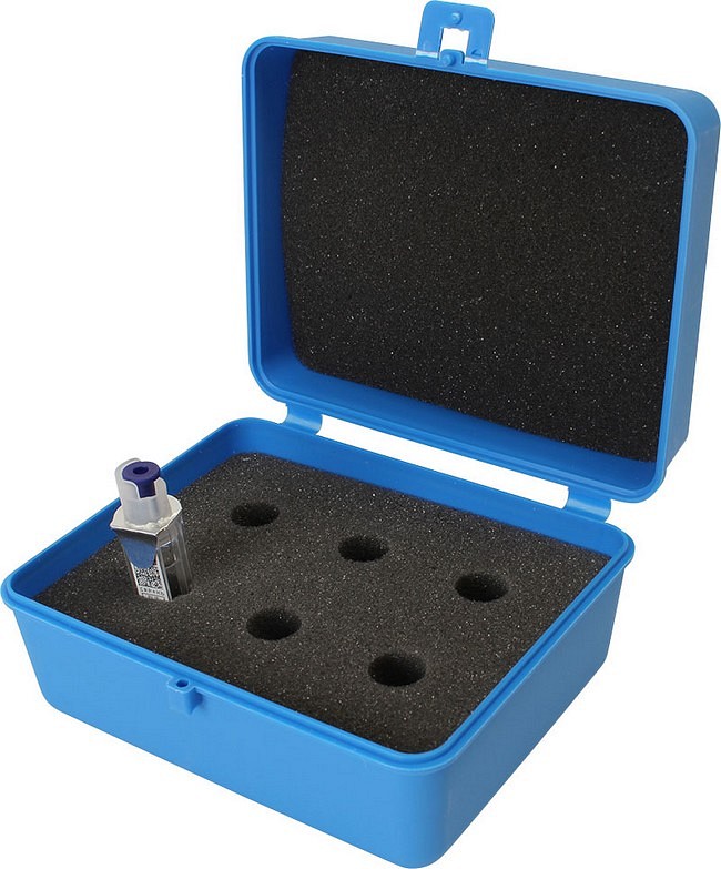 QuikRead, transport box til prøver