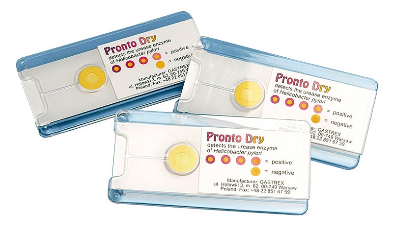 Pronto Dry, biopsiprøve til Helicobactor