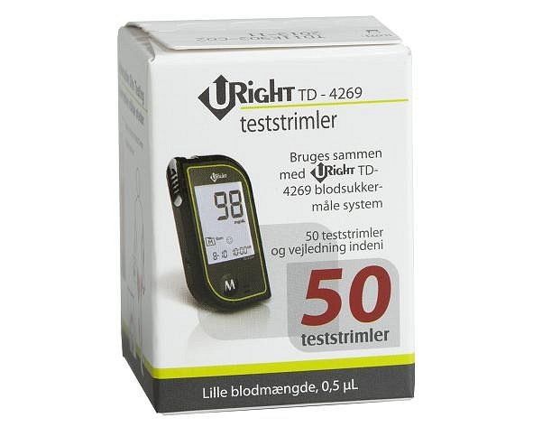 U-Right, teststrimler